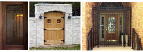 Custom Iron Entry Doors